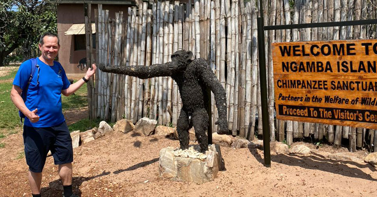 1 Day Ngamba Island Chimpanzee Tour