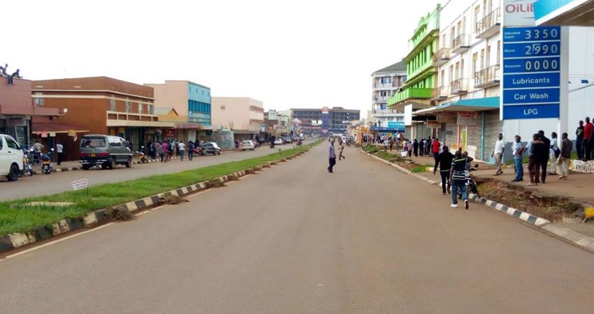 Entebbe town