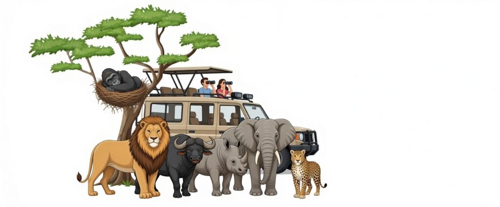 gorilla nests safaris logo