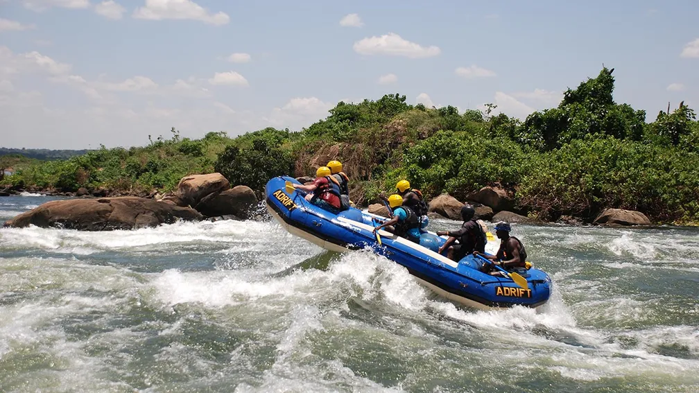 White Water Rafting on River Nile