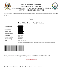 uganda visa application